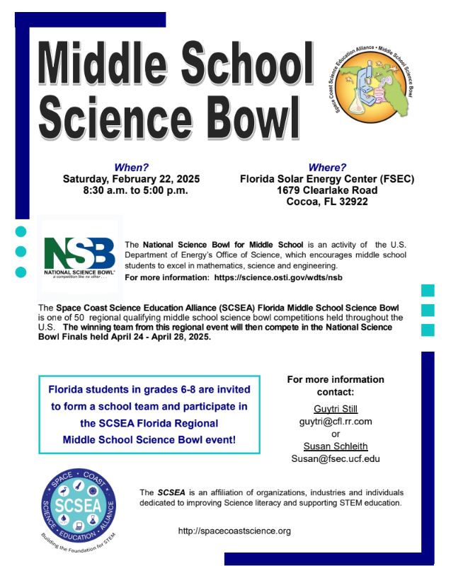 Space Coast Science Education Alliance